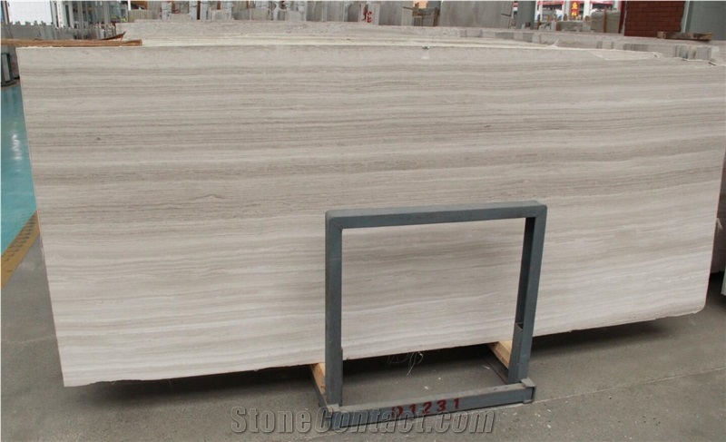 White Wood Marble Serpeggiante Striato Bianco Silk Georgette