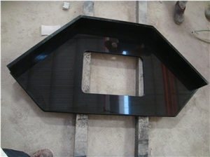 Absolute Black Premium Black Granite Bath Tops