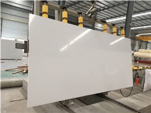 Artificial Quartz Stone Slab Pure White