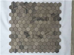 China Marble Hexagon Mosaic Tiles China Marble Hexagon Mosaic Tiles