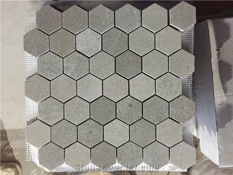 China Marble Hexagon Mosaic Tiles