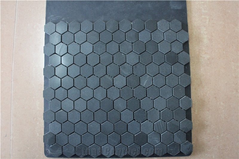 China Marble Hexagon Mosaic Tiles
