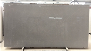 China Quartz Light Grey Surface
