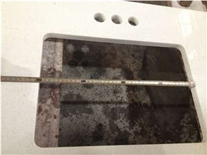 Custom Quartz Bathroom Countertops