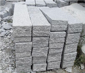 G603 Grey Granite Roadside Kerbstone