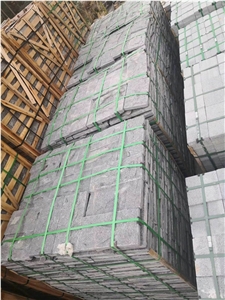 G654 Dark Grey Granite Mushroom Stone
