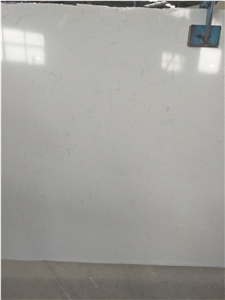 Light Vein Carrara White Quartz Stone