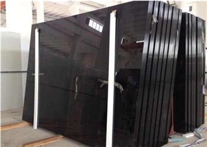 Nano Absoulte Pure Black Crystallized Glass Stone