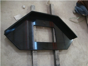 Nero Assoluto Super Black Granite Vanity Tops