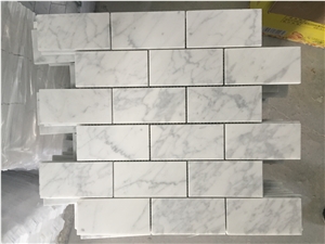 Polished Brick Mosaic Backsplash Tile
