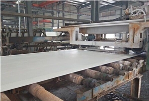 Pure White Nano Crystallized Glass Stone Slab