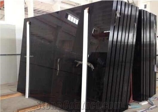 Quality Super Black Artificial Nano Glass Stone