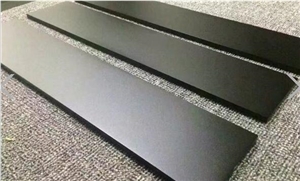 Quality Super Black Artificial Nano Glass Stone