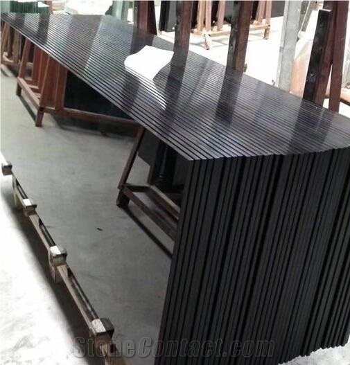 Quality Super Black Artificial Nano Glass Stone