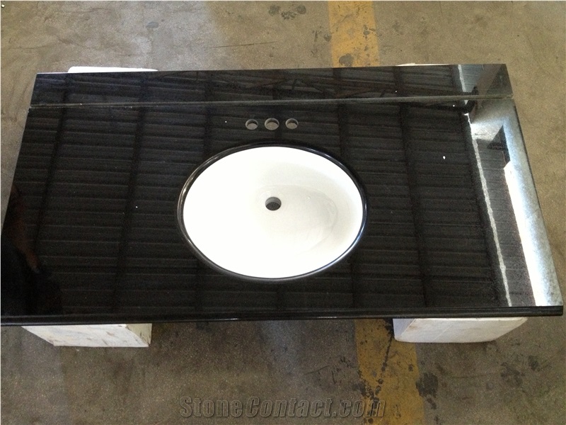 Shanxi Black Granite Vanity Countertops