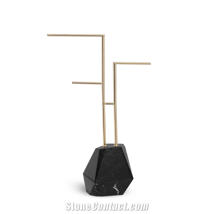Black Marquina Marble Custom Crafts