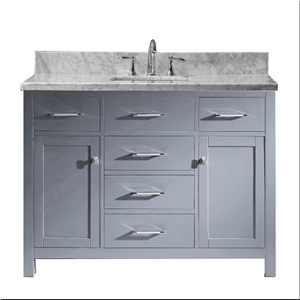 Easy Clean Carrara White Marble Slab for Bathtops