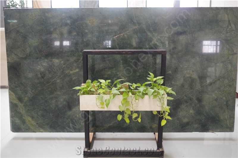 Peacock Green Marble Window Sills