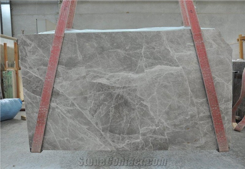 Luna Grey Marble Slabs & Tiles, Turkey Grey Marble