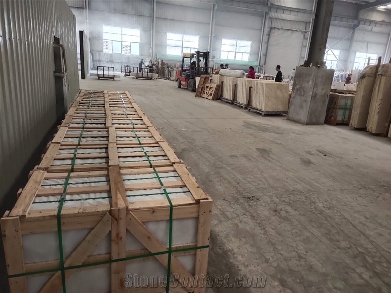 Beige Marble Customization 20mm Marble Slabs