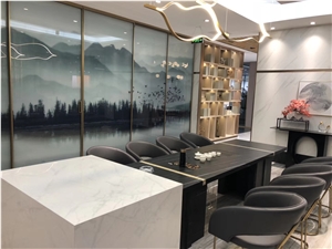 Elegant Luxury Modern Marble Office Meeting Table