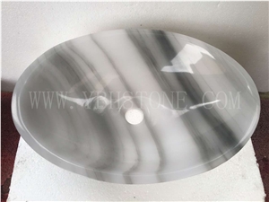 Grey Onyx/Polished Onyx Wash Basins