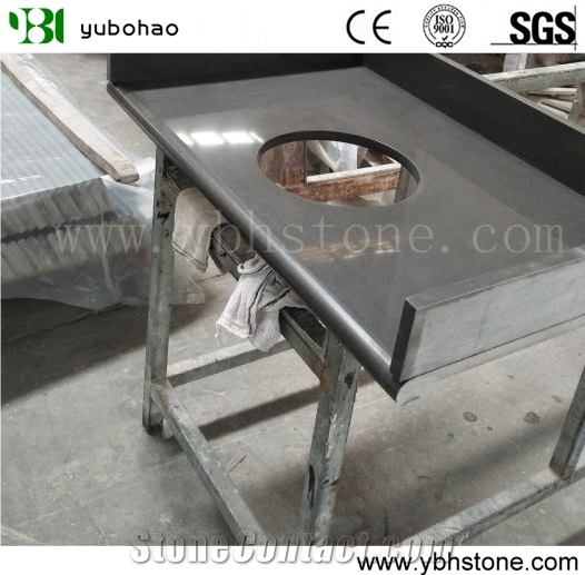 Grey Quartz/Polished Grey Artificial Bath Top