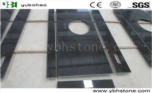 Mongolia Black Granite Solid Surface Bath Tops