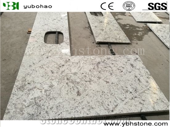 River White/Polished Chinese Granite Countertop