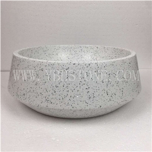 Terrazzo Basin/Polished Stone Basin for Bathroom