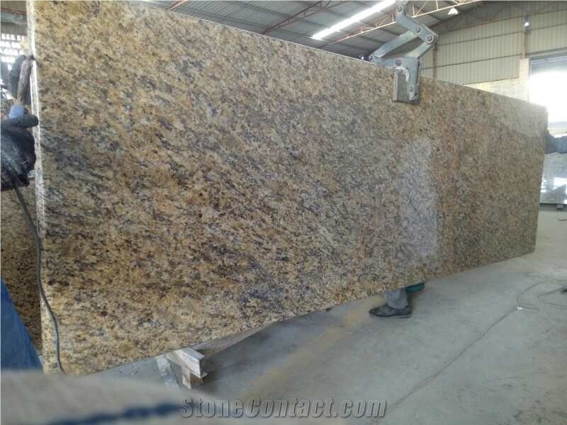 Granite Countertop/Purplish Red Volcani Debris