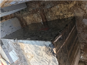 Irish Brown Rough Marble Block