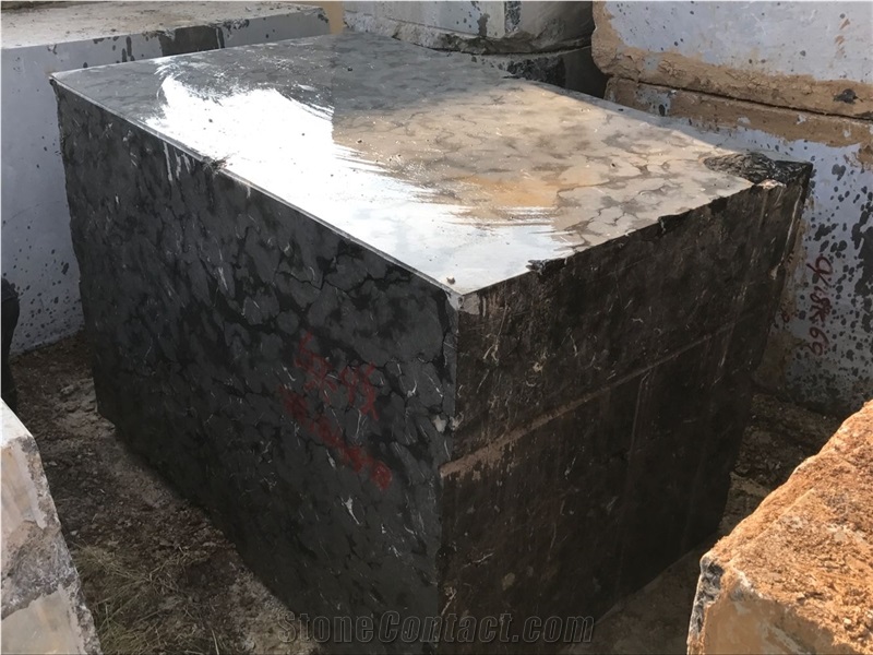 Irish Brown Rough Marble Block
