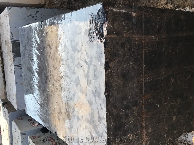 Irish Brown Rough Marble Block