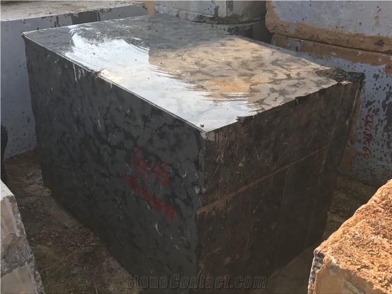 Irish Brown Rough Marble Block