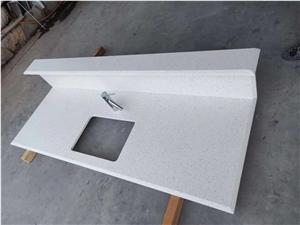 White Bathroom Vanity Top Carrara White Marble