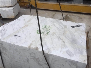 White Marble Bloc Volakas White Rough Blocks