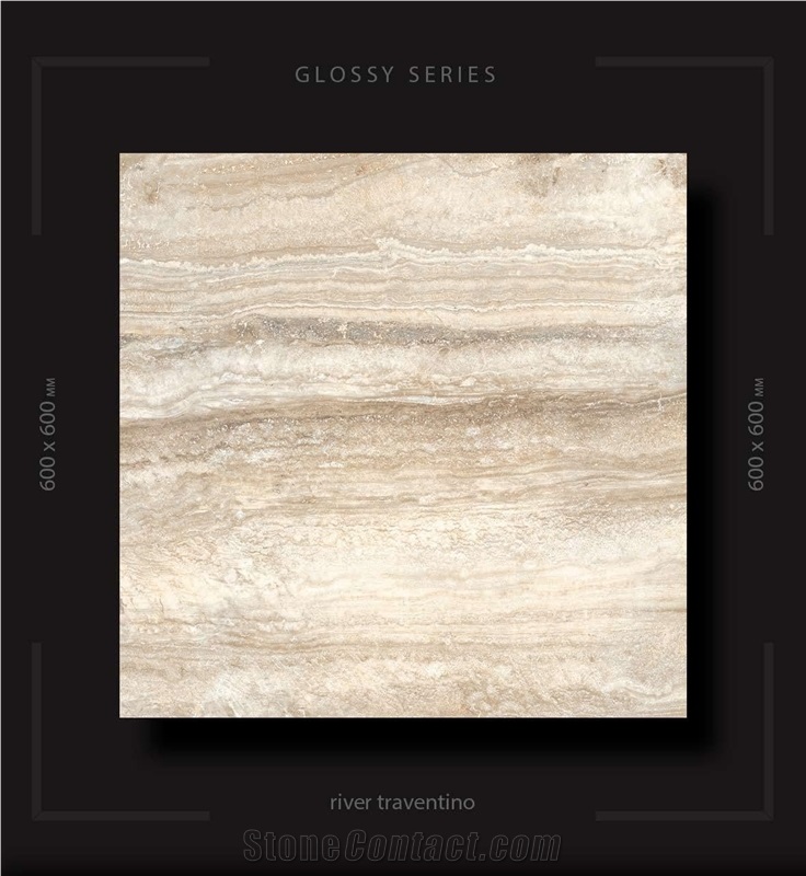 Travertine Looks Porcelain Flooring Tile