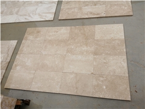White Travertine Cross Cut