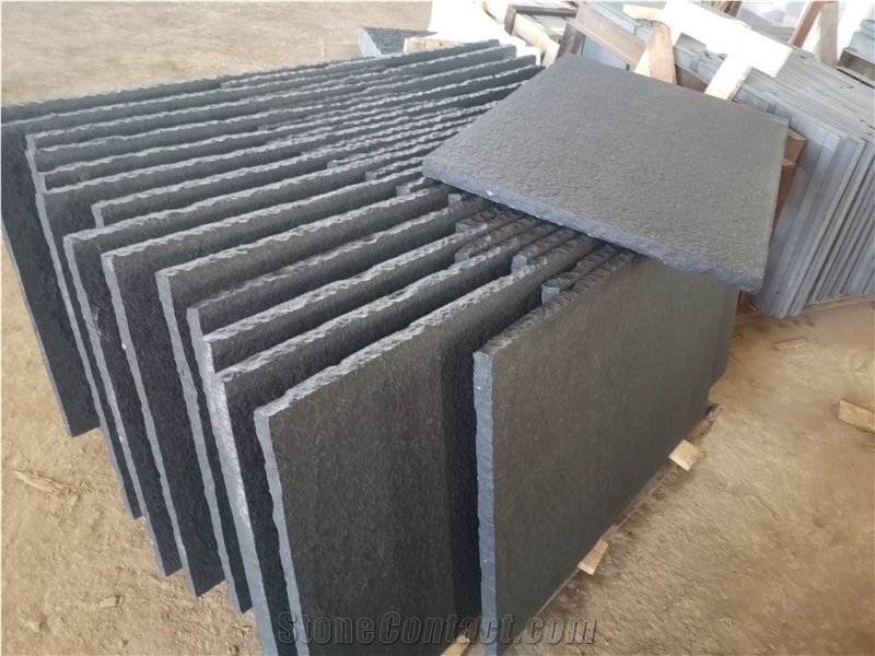 Flamed Black Basalt for Outdoor