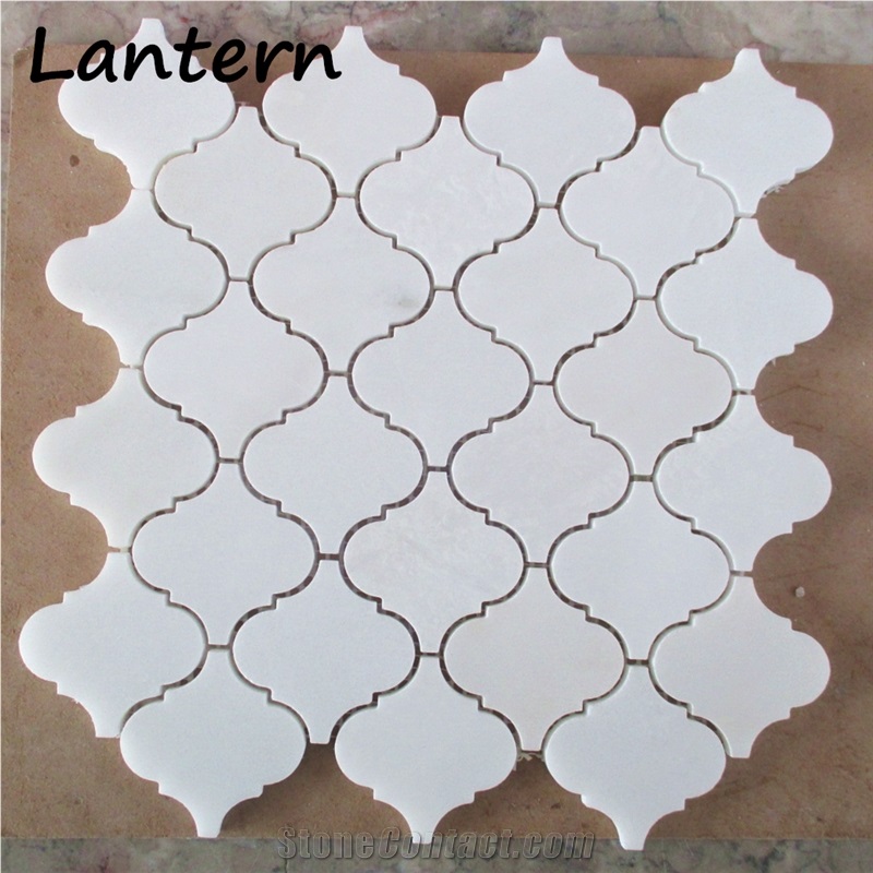 Lantern Marble Mosaic Tile for Dinning Room