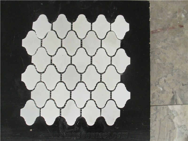 Lantern Marble Mosaic Tile for Dinning Room