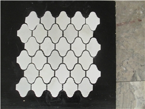 Lantern Marble Mosaic Tile for Dinning Room