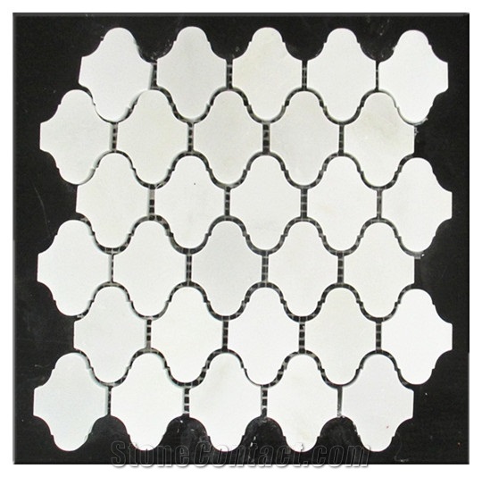 Lantern Marble Mosaic Tile for Dinning Room