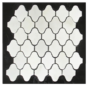 Lantern Marble Mosaic Tile for Dinning Room