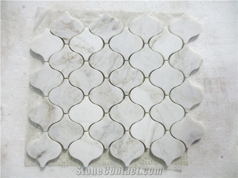 Lantern Marble Mosaic Tile for Dinning Room