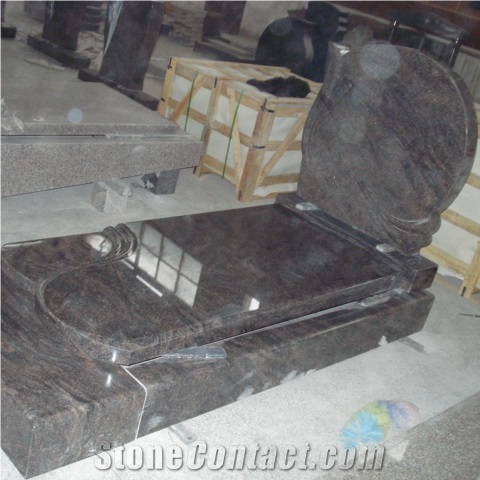 Poland Design Aurora Granite Headstone