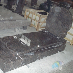Poland Design Aurora Granite Headstone