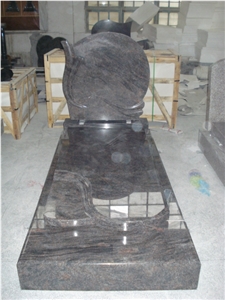 Poland Design Aurora Granite Headstone