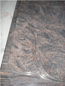 Poland Design Aurora Granite Headstone